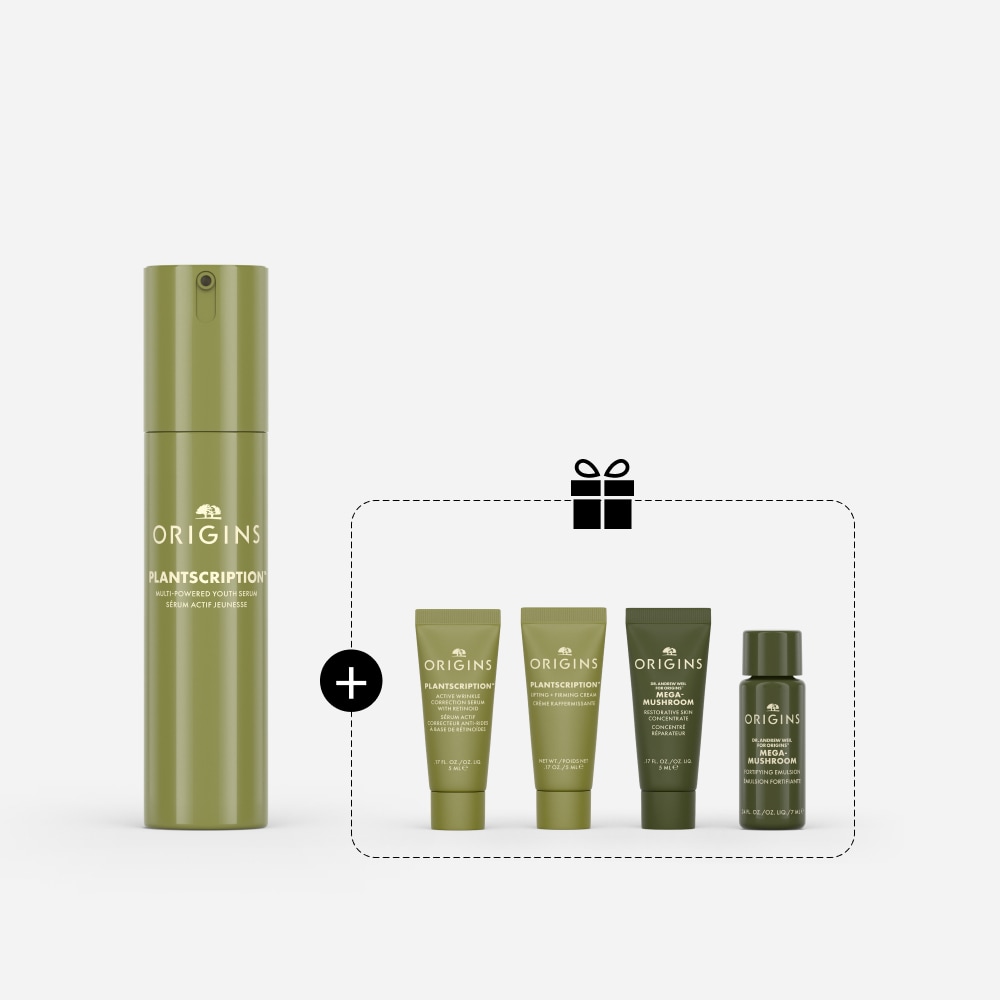 Plantscription™ Youth Serum & Lifting Care Set Plantscription™ 悅肌再生全效修護及提拉護理套裝, 50ml, 5ml, 5ml, 5ml, 7ml