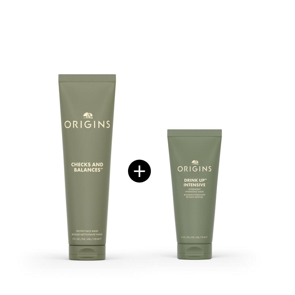 Mask & Cleanser DUO V-Day Set 潔面保濕面膜情人節DUO套裝, 150ML, 75Ml